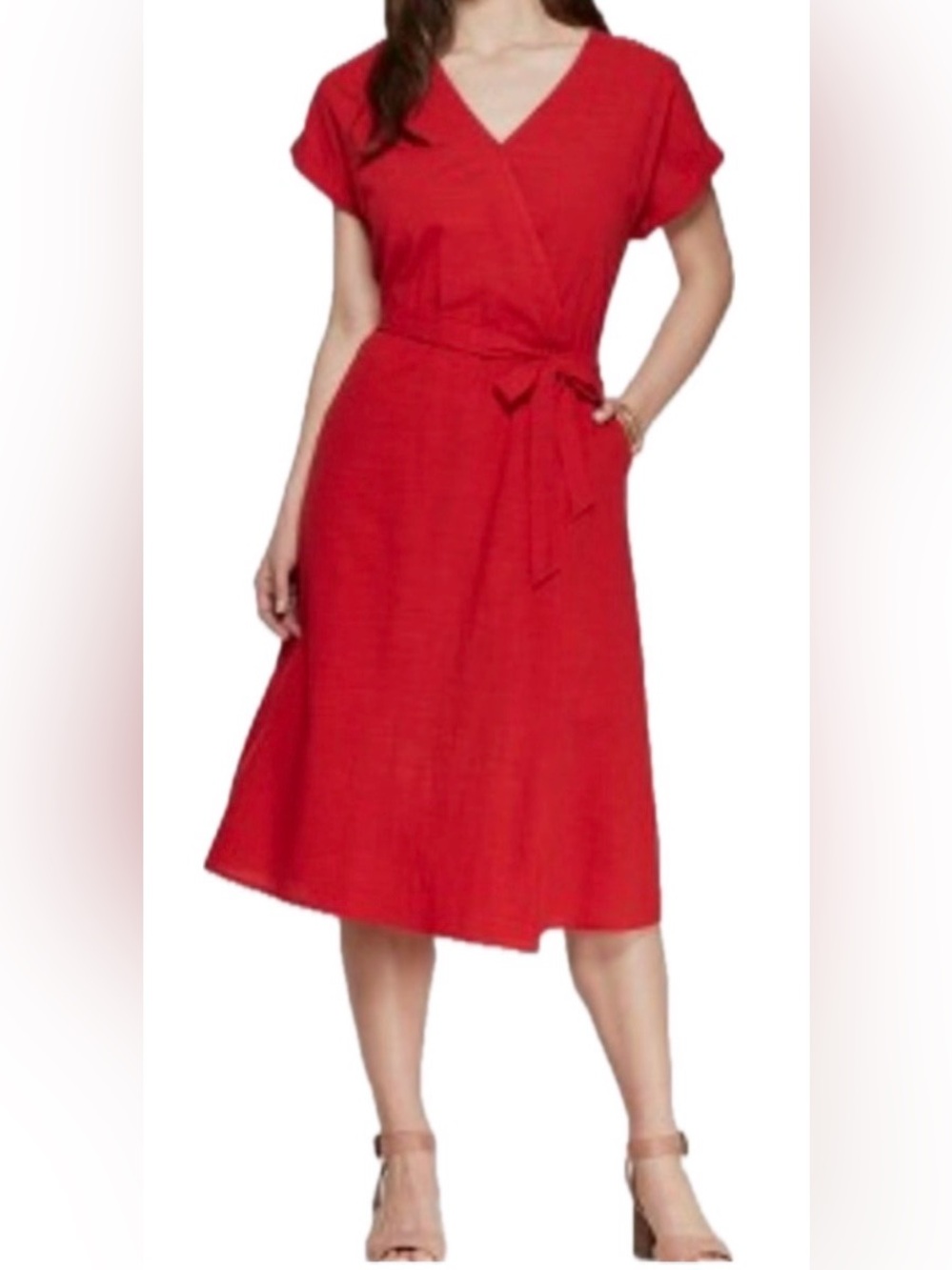 Universal Threads Midi Wrap Dress. Size M.